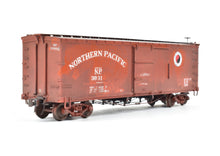 Load image into Gallery viewer, HO Brass W&amp;R Enterprises NP - Northern Pacific Truss Rod Box Car Painted No. 3931 Weathered AS-IS
