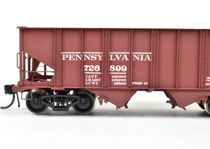 HO Brass Railworks PRR - Pennsylvania Railroad 2-Bay Open Hopper Custom Painte