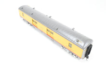 Load image into Gallery viewer, O Brass Sunset Models Third Rail UP - Union Pacific 70’ Harriman Baggage FP Yellow/Gray No. 3026

