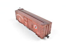 Load image into Gallery viewer, HO Brass W&amp;R Enterprises NP - Northern Pacific Truss Rod Box Car Painted No. 3931 Weathered AS-IS
