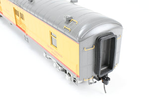 O Brass Sunset Models Third Rail UP - Union Pacific 70’ Harriman Baggage FP Yellow/Gray No. 3026
