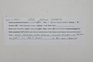 HO Brass OMI - Overland Models Inc. SRR - Southern Railway EMD SD40-2 Nos. 3218-3328 High Short Hood