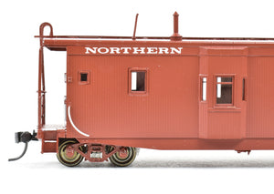 HO Brass CON OMI - Overland Models, Inc. NP - Northern Pacific Wood Bay Window Caboose FP No. 1532