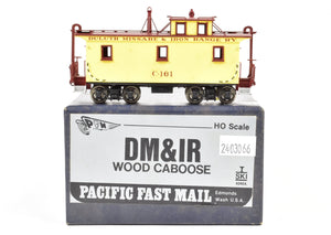 HO Brass PFM - SKI DM&IR - Duluth Missabe & Iron Range Wood Caboose FP #C-161