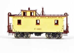 HO Brass PFM - SKI DM&IR - Duluth Missabe & Iron Range Wood Caboose FP #C-161