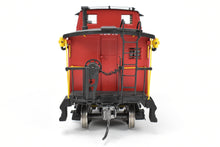 Load image into Gallery viewer, O Brass Sunset Models 2-Rail C&amp;O - Chesapeake &amp; Ohio Steel Caboose FP in Red/Black #90240
