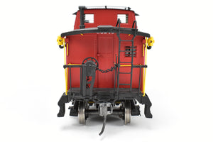 O Brass Sunset Models 2-Rail C&O - Chesapeake & Ohio Steel Caboose FP in Red/Black #90240