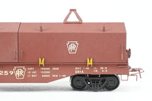 Load image into Gallery viewer, HO Brass Railworks PRR - Pennsylvania Railroad G-41a Steel Coil Car Custom Painted No. 387259
