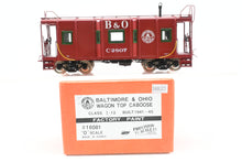 Load image into Gallery viewer, O Brass PSC - Precision Scale Co. B&amp;O - Baltimore &amp; Ohio I-12 Caboose, Built 1941 - 1945 Factory Painted No. C2807
