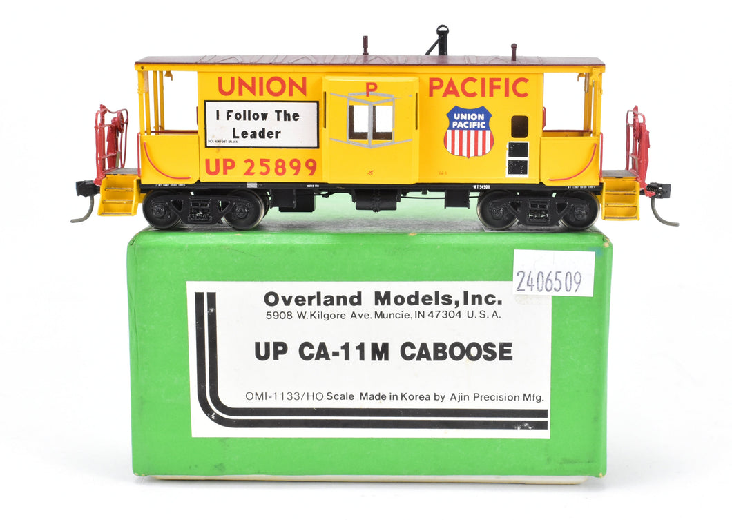 HO Brass OMI - Overland Models, Inc. UP - Union Pacific CA-11M Caboose CP No. 25899