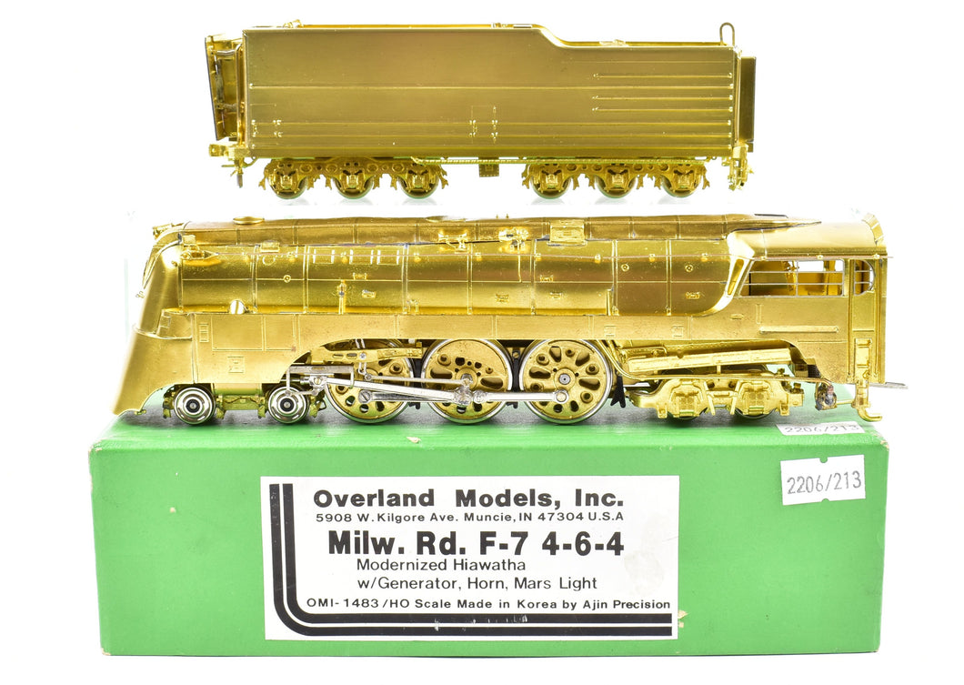 HO Brass CON OMI - Overland Models, Inc. MILW - Milwaukee Road F-7 