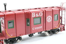 Load image into Gallery viewer, O Brass PSC - Precision Scale Co. B&amp;O - Baltimore &amp; Ohio I-12 Caboose, Built 1941 - 1945 Factory Painted No. C2807
