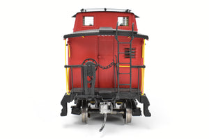 O Brass Sunset Models 2-Rail C&O - Chesapeake & Ohio Steel Caboose FP in Red/Black #90220