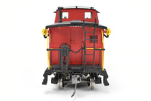 Load image into Gallery viewer, O Brass Sunset Models 2-Rail C&amp;O - Chesapeake &amp; Ohio Steel Caboose FP in Red/Black #90220
