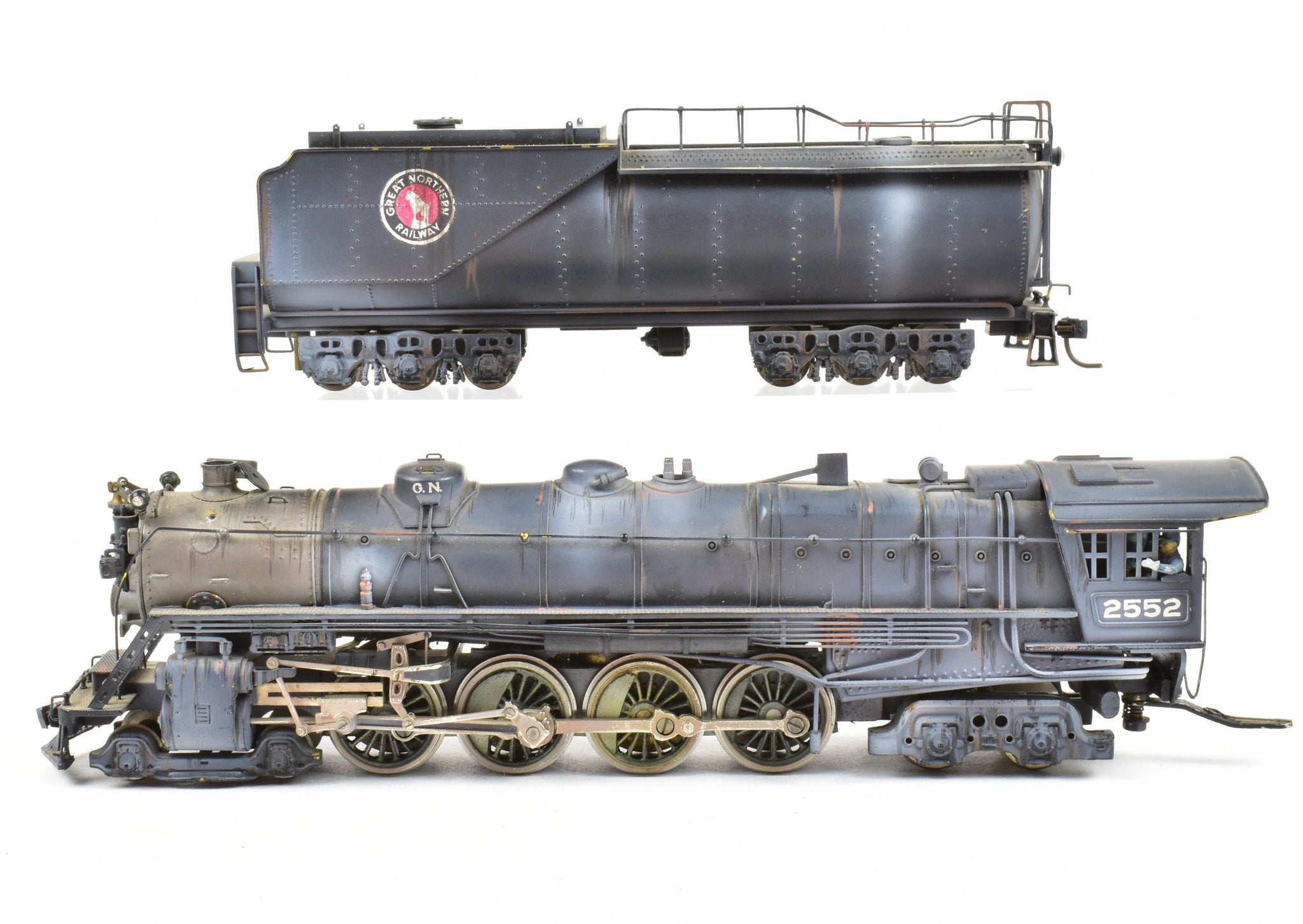 HO Brass PFM - Tenshodo GN - Great Northern 4-8-4 Class S-1 1970 Run F –  ReSourced Rails