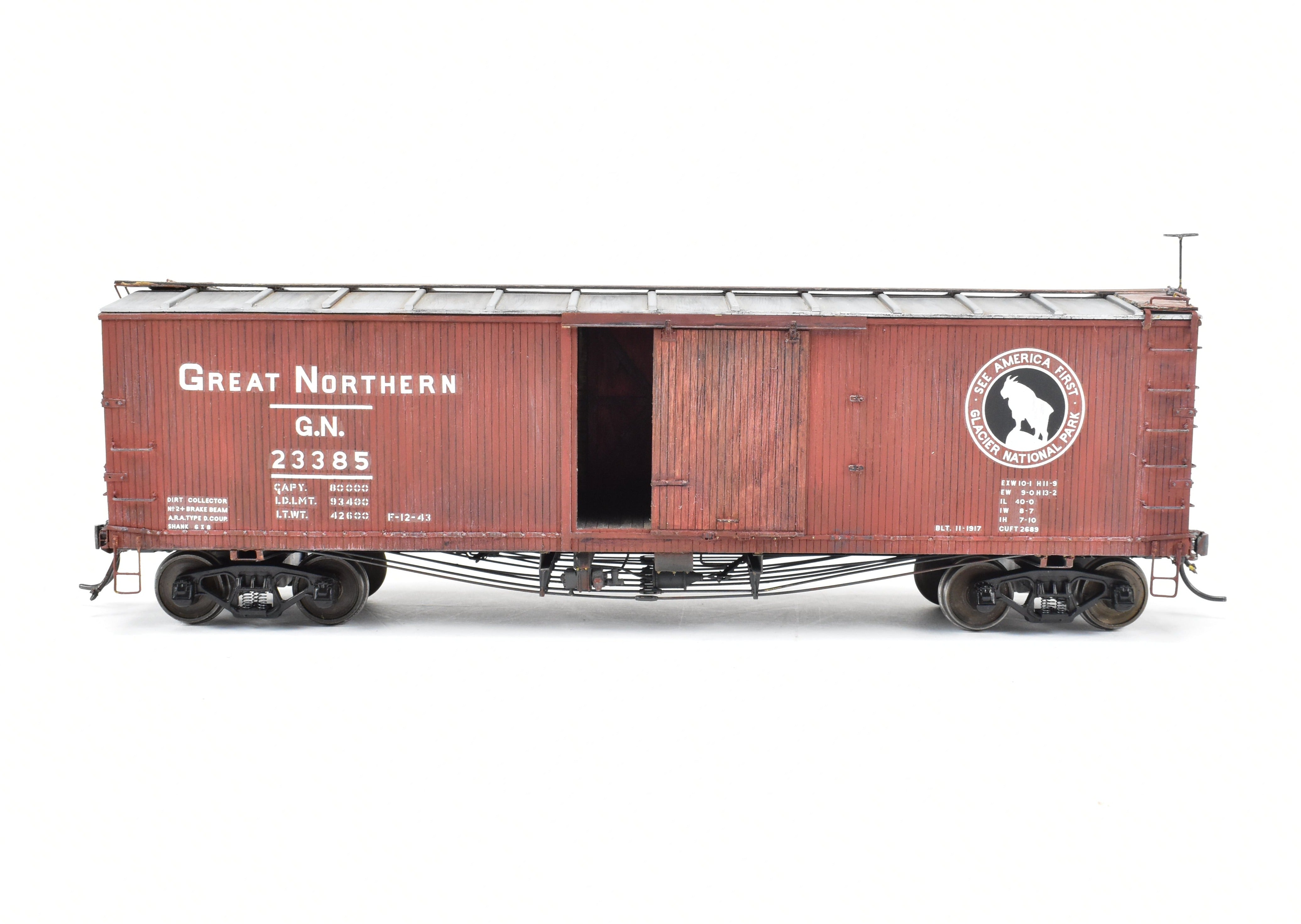 O Scale Wood Mullet River Model Works Kit 403221 GN - Great