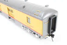 Load image into Gallery viewer, O Brass Sunset Models Third Rail UP - Union Pacific 70’ Harriman Baggage FP Yellow/Gray No. 3035
