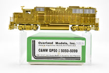 Load image into Gallery viewer, HO Brass OMI - Overland Models, Inc. C&amp;NW - Chicago and Northwestern  EMD GP50 Nos. 5050 - 5099
