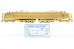 HO Brass NJ Custom Brass GN - Great Northern General Electric W-1 Class 4-D-D-4 Electric Locomotive