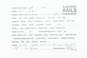 HO Brass NPP - Nickel Plate Products NYC - New York Central S-1b Niagara 4-8-4 Custom Painted No. 6008