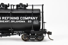 Load image into Gallery viewer, HO Brass W&amp;R Enterprises Various Roads AC&amp;F 10,000 GAL 3-Dome Tank Car With High Walkway C/P The Southwestern Refining Company
