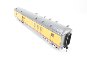 O Brass Sunset Models Third Rail UP - Union Pacific 70’ Harriman RPO FP Yellow/Gray No. 2257