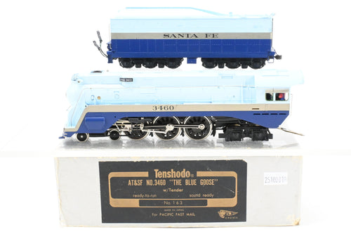HO CON Brass PFM - Tenshodo ATSF - Santa Fe 4-6-4 No. 3460 