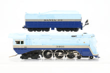 Load image into Gallery viewer, HO CON Brass PFM - Tenshodo ATSF - Santa Fe 4-6-4 No. 3460 &quot;The Blue Goose&quot; Hudson FP 1979 Run FOAM DAMAGE
