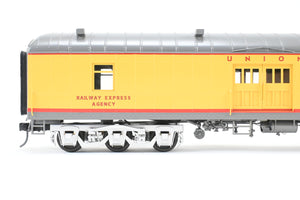 O Brass Sunset Models Third Rail UP - Union Pacific 70’ Harriman RPO FP Yellow/Gray No. 2257