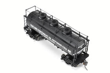Load image into Gallery viewer, HO Brass W&amp;R Enterprises Various Roads AC&amp;F 10,000 GAL 3-Dome Tank Car With High Walkway C/P The Mid Continent Oil Refining Co.
