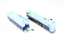 Load image into Gallery viewer, HO CON Brass PFM - Tenshodo ATSF - Santa Fe 4-6-4 No. 3460 &quot;The Blue Goose&quot; Hudson FP 1979 Run FOAM DAMAGE
