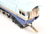 Load image into Gallery viewer, HO CON Brass PFM - Tenshodo ATSF - Santa Fe 4-6-4 No. 3460 &quot;The Blue Goose&quot; Hudson FP 1979 Run FOAM DAMAGE
