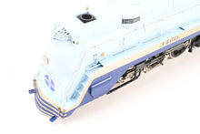 Load image into Gallery viewer, HO CON Brass PFM - Tenshodo ATSF - Santa Fe 4-6-4 No. 3460 &quot;The Blue Goose&quot; Hudson FP 1979 Run FOAM DAMAGE
