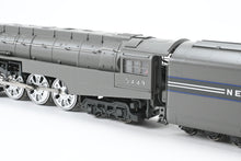 Load image into Gallery viewer, HO MTH - Mike&#39;s Train House NYC - New York Central 4-6-4 Streamlined Dreyfuss Hudson W/Sound Factory Painted No. 5449
