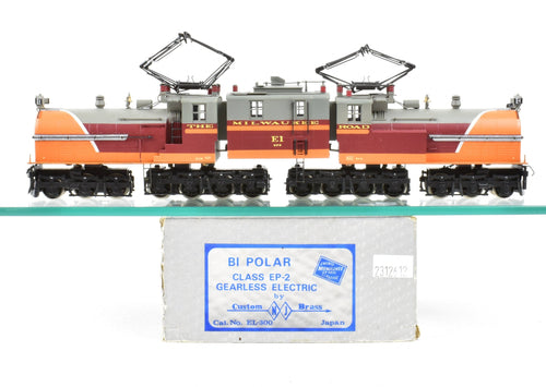 HO Brass NJ Custom Brass MILW - Milwaukee Road EP-2 
