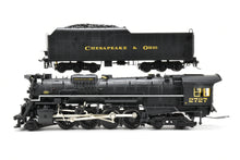 Load image into Gallery viewer, O Scale MTH - Mike&#39;s Train House Premier Plastic/Diecast C&amp;O - Chesapeake &amp; Ohio 2-8-4 &quot;Kanawha&quot; 2-Rail Conversion
