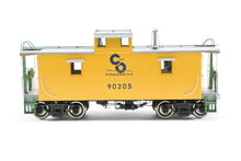 Load image into Gallery viewer, O Brass OMI - Overland Models, Inc. C&amp;O - Chesapeake &amp; Ohio Steel Caboose #90200-90299 Series Factory Painted Yellow Body No. 90205
