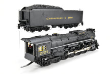 Load image into Gallery viewer, O Scale MTH - Mike&#39;s Train House Premier Plastic/Diecast C&amp;O - Chesapeake &amp; Ohio 2-8-4 &quot;Kanawha&quot; 2-Rail Conversion
