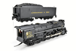 O Scale MTH - Mike's Train House Premier Plastic/Diecast C&O - Chesapeake & Ohio 2-8-4 "Kanawha" 2-Rail Conversion