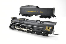 Load image into Gallery viewer, O Scale MTH - Mike&#39;s Train House Premier Plastic/Diecast C&amp;O - Chesapeake &amp; Ohio 2-8-4 &quot;Kanawha&quot; 2-Rail Conversion
