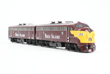 Load image into Gallery viewer, HO Athearn Genesis CRI&amp;P - Rock Island EMD F7A/F7B Freight Set FP #120 and 20 Custom Detailed
