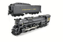 Load image into Gallery viewer, O Scale MTH - Mike&#39;s Train House Premier Plastic/Diecast C&amp;O - Chesapeake &amp; Ohio 2-8-4 &quot;Kanawha&quot; 2-Rail Conversion
