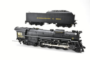 O Scale MTH - Mike's Train House Premier Plastic/Diecast C&O - Chesapeake & Ohio 2-8-4 "Kanawha" 2-Rail Conversion