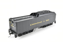 Load image into Gallery viewer, O Scale MTH - Mike&#39;s Train House Premier Plastic/Diecast C&amp;O - Chesapeake &amp; Ohio 2-8-4 &quot;Kanawha&quot; 2-Rail Conversion
