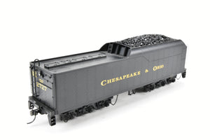 O Scale MTH - Mike's Train House Premier Plastic/Diecast C&O - Chesapeake & Ohio 2-8-4 "Kanawha" 2-Rail Conversion