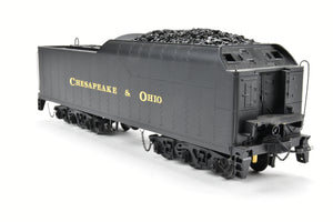 O Scale MTH - Mike's Train House Premier Plastic/Diecast C&O - Chesapeake & Ohio 2-8-4 "Kanawha" 2-Rail Conversion