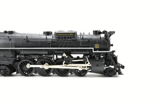 O Scale MTH - Mike's Train House Premier Plastic/Diecast C&O - Chesapeake & Ohio 2-8-4 "Kanawha" 2-Rail Conversion