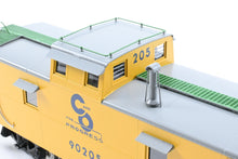 Load image into Gallery viewer, O Brass OMI - Overland Models, Inc. C&amp;O - Chesapeake &amp; Ohio Steel Caboose #90200-90299 Series Factory Painted Yellow Body No. 90205
