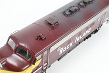 Load image into Gallery viewer, HO Athearn Genesis CRI&amp;P - Rock Island EMD F7A/F7B Freight Set FP #120 and 20 Custom Detailed
