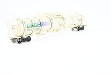 Load image into Gallery viewer, O Brass OMI - Overland Models, Inc. Various Roads Linde-Union Tank Canadian Liquid Air Tank Car #80015 Factory Painted No. 80015
